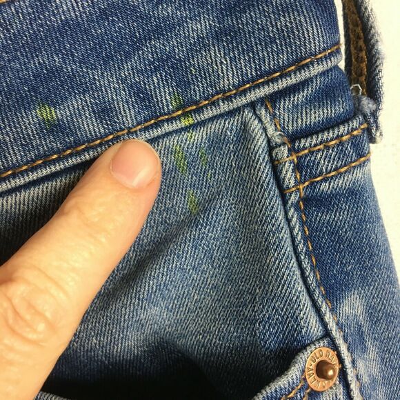 Old Navy Jeans Womens Sz 0 Light Wash Mid Rise Kicker Boot Cut Pocket Stretch - Picture 11 of 11